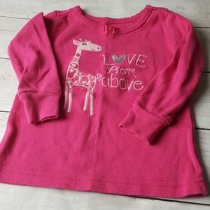 Gymboree Pink 12 -18 Months Love From Above Shirt